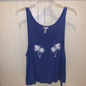 Victorias Secret Pink Super Soft Purple Tank L